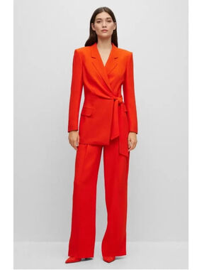 Women's BOSS Orange Jawana Wrap Blazer Size 4